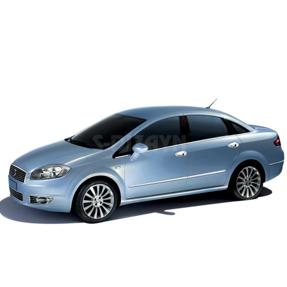 S-Dizayn Fiat Linea Krom Kapı Kolu 4 Kapı 8 Prç 2007-2018 (Çerçeveli) ürün görseli