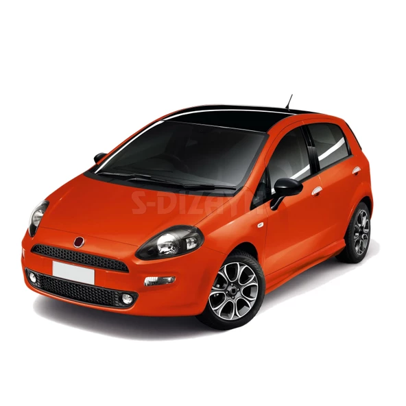 S-Dizayn Fiat Grande Punto Krom Kapı Kolu 4 Kapı 8 Prç 2006-2018 (Çerçeveli) ürün görseli