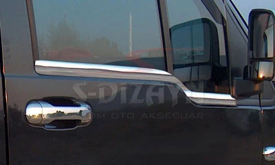 S-Dizayn Ford Connect Krom Cam Çıtası 2 Prç 2009-2014 - 2