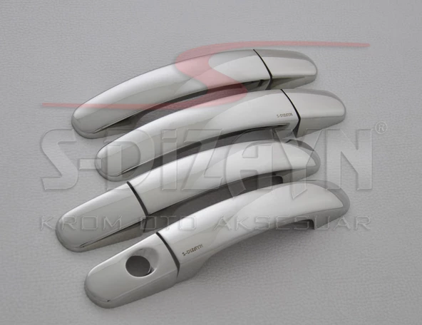 S-Dizayn Ford Focus 2 Krom Kapı Kolu 4 Kapı 2005-2011 - Resim 2