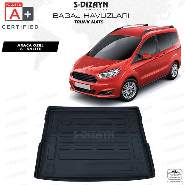 Ford Courier Bagaj Havuzu 2014-2022 A+Kalite