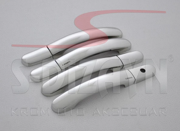 S-Dizayn Ford Fusion Krom Kapı Kolu 4 Kapı 2002-2012 - Resim 2