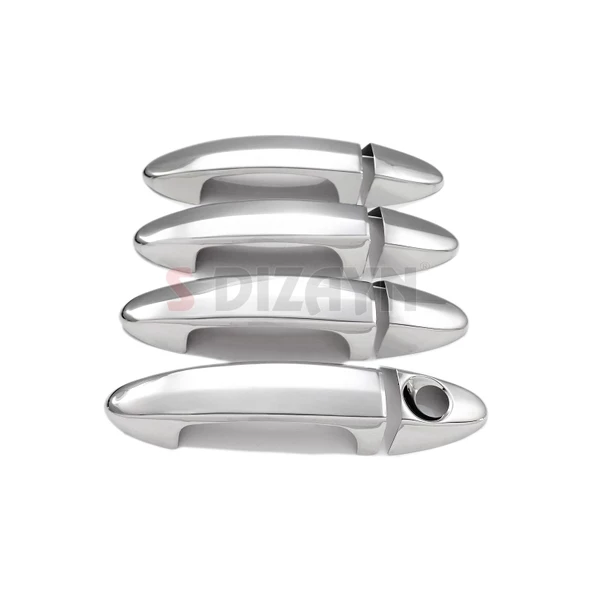 S-Dizayn Ford Courier Krom Kapı Kolu 4 Kapı 2014-2022 - Resim 2