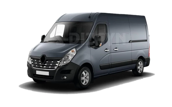 S-Dizayn Renault Master Abs Krom Kapı Kolu 4 Kapı 2011 Üzeri ürün görseli
