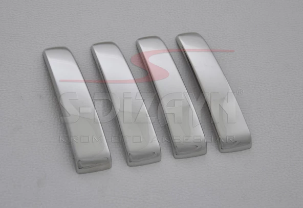 S-Dizayn Peugeot Bipper Krom Kapı Kolu 4 Kapı 2007-2017 - Resim 2