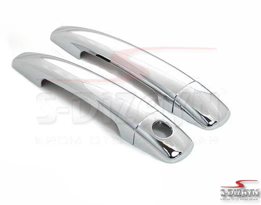 S-Dizayn Peugeot 407 Krom Kapı Kolu 2 Kapı 2004-2010 - Resim 2