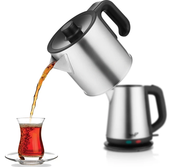 Teba Çelik 1.8 Lt Su Kapasitesi 1500 W Çay Makinesi - 3