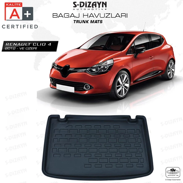 Renault Clio 4 HB Bagaj Havuzu 2012-2019 A+Kalite