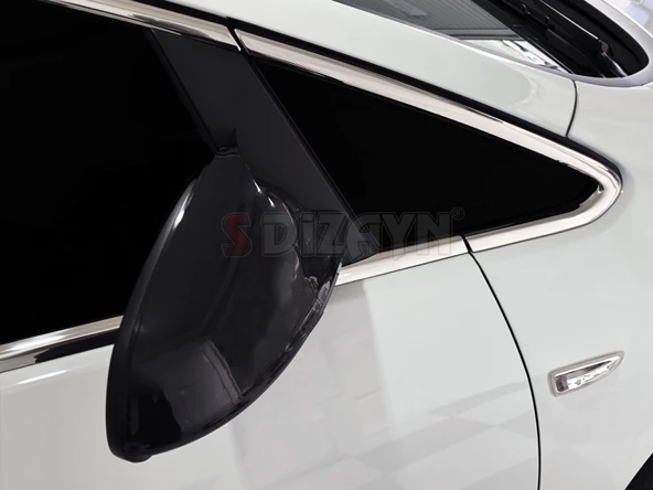 S-Dizayn Opel Astra J SD Krom Cam Çerçeve Seti 12 Prç 2012-2020 (Bütün-Formlu) A+ Kalite - 7