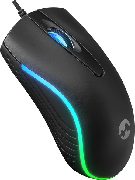 Everest SM-M9 USB Kablolu Siyah 3D Optik LED Mouse