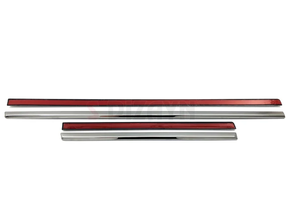 S-Dizayn Renault Symbol 2 Kapı Koruma Çıtası Krom 2008-2013 - 4