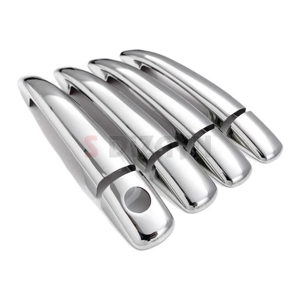 S-Dizayn Peugeot 407 Krom Kapı Kolu 4 Kapı 2004-2010 - Resim 3