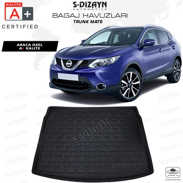 Nissan Qashqai Suv Bagaj Havuzu 2014-2021 A+Kalite