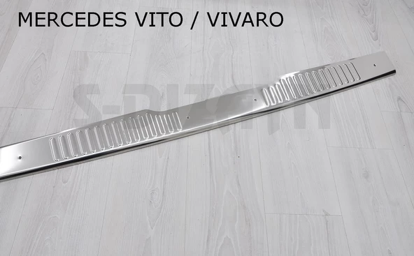 S-Dizayn Vito Krom Arka Tampon Eşiği 2010-2014 - 3