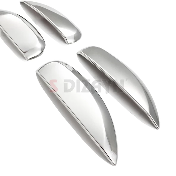 S-Dizayn Renault Symbol 3 Krom Kapı Kolu 4 Kapı 2013-2017 - Resim 3