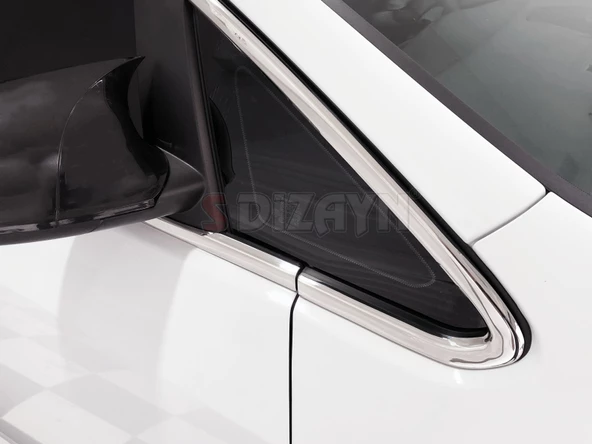 S-Dizayn Opel Astra J HB Krom Cam Çerçeve Seti 12 Prç 2010-2015 (Bütün-Formlu) A+ Kalite - 5