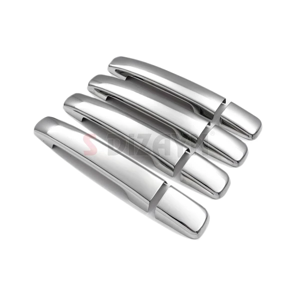 S-Dizayn Nissan Navara Krom Kapı Kolu 4 Kapı 2006-2015 - Resim 2