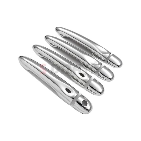 S-Dizayn Renault Fluence Krom Kapı Kolu 4 Kapı Sensörlü 2010-2016 - Resim 3