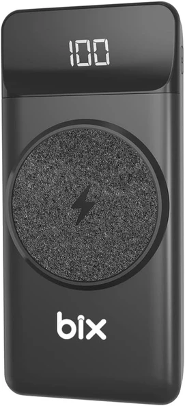 PB102 Mıknatıs Özellikli 10000 Mah USB Pd Qc 4.0 Kablosuz Şarj Powerbank