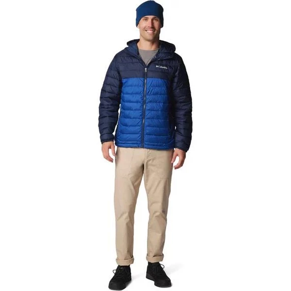 Columbia Powder Lite II Hooded Erkek Mont - Resim 11