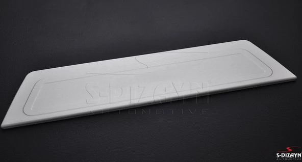 S-Dizayn VW Amarok Krom Arka Tampon Eşiği 2010-2023 - 2