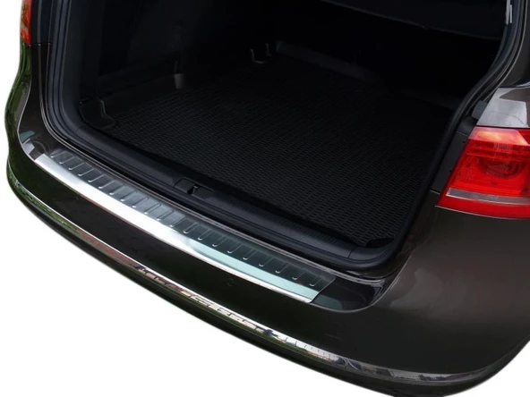 S-Dizayn VW Passat B7 Sw Krom Arka Tampon Eşiği 2011-2015