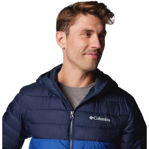 Columbia Powder Lite II Hooded Erkek Mont - Resim 10