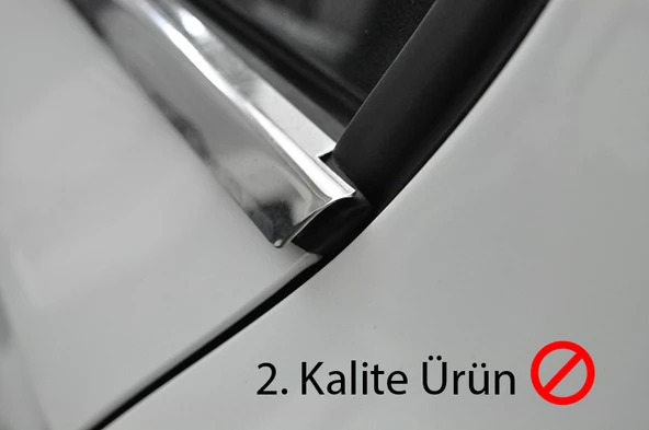 S-Dizayn VW Jetta Krom Cam Çerçeve Seti 12 Prç. 2011-2019 A+ Kalite - 6