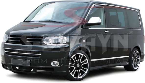 S-Dizayn VW T5 Caravelle Krom Yan Kapı Çıtası 7 Prç 2004-2015 (U.Ş)