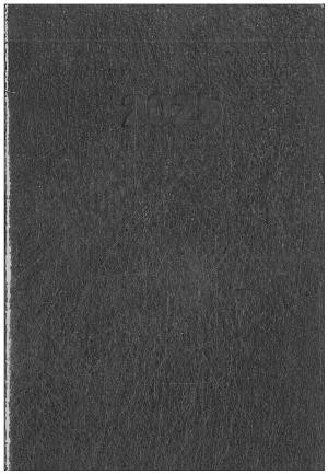 Özkan 2025 Günlük Cep Ajandası 9x13 Siyah 2 Esnek Kapak