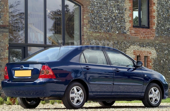 S-Dizayn Toyota Corolla Krom Cam Çıtası 4 Prç. 2002-2007 - 2