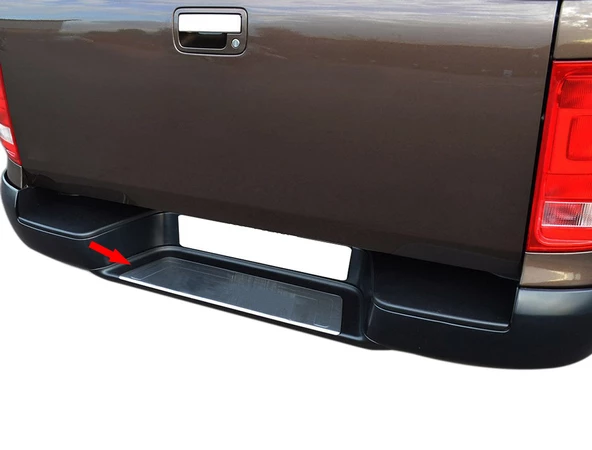 S-Dizayn VW Amarok Krom Arka Tampon Eşiği 2010-2023 - 1