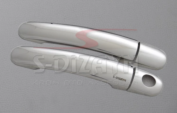 S-Dizayn VW Golf 4 Krom Kapı Kolu 2 Kapı 1998-2004 - Resim 5