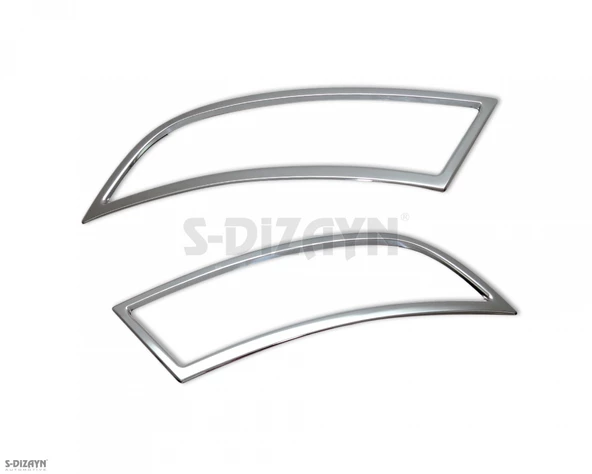 S-Dizayn Skoda Superb Krom Egzoz Çıkışı 2 Parça 2015-2019 - 6