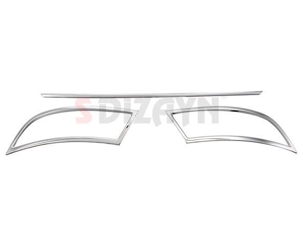 S-Dizayn Skoda Superb Krom Egzoz Çıkışı 3 Parça Set 2015-2019 - 3