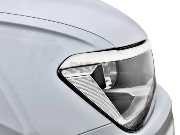 S-Dizayn VW Tiguan Krom Far Üst Çıtası 3 Prç. 2016-2020 - 6