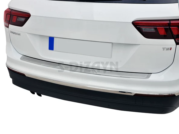 S-Dizayn VW Tiguan Krom Arka Tampon Eşiği 2016-2024