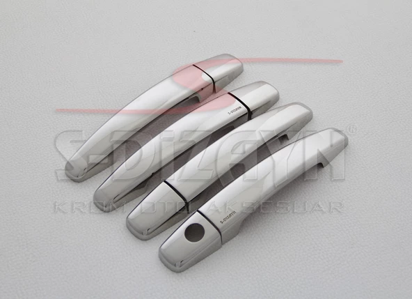 S-Dizayn VW Tiguan Krom Kapı Kolu 4 Kapı 2007-2015 - Resim 2