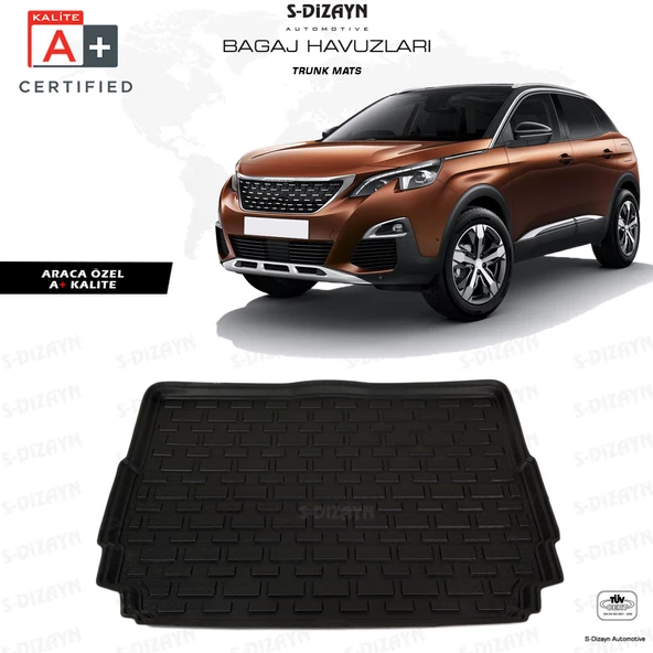 Peugeot 3008 Bagaj Havuzu (Alt Bagaj) 2016-2023 A+Kalite