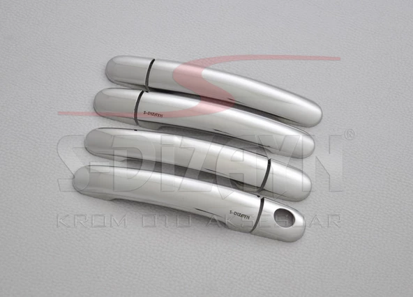 S-Dizayn Skoda Rapid Krom Kapı Kolu 4 Kapı 2013 Üzeri - Resim 2