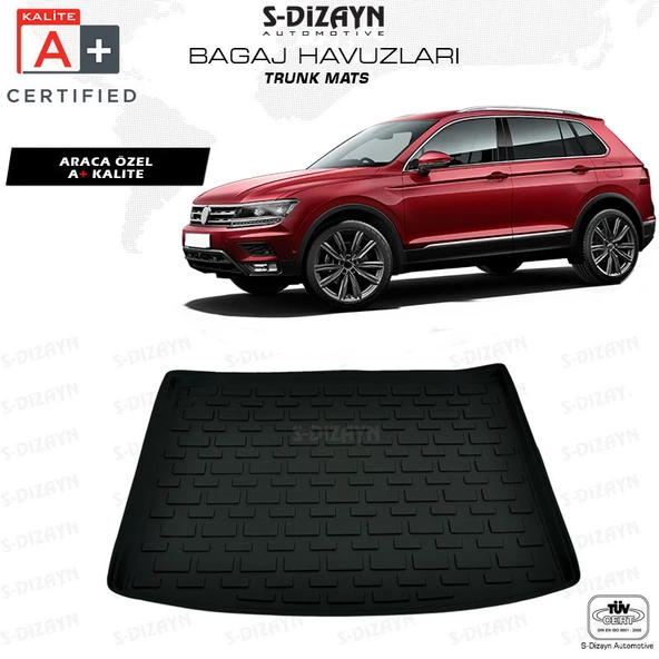 VW Tiguan Bagaj Havuzu Stepneli 2016-2024 A+Kalite