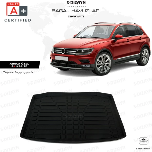 VW Tiguan Bagaj Havuzu Stepnesiz 2016-2024 A+Kalite