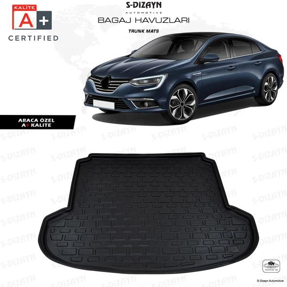 Renault Megane 4 SD Bagaj Havuzu 2016-2020 A+Kalite