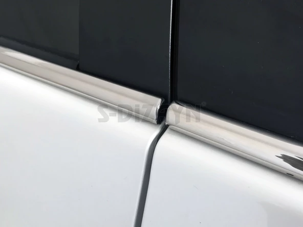 S-Dizayn Toyota Corolla Krom Cam Çerçevesi 8 Prç. 2013-2018 A+ Kalite - 5