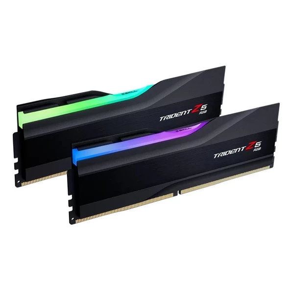 GSkill Gskıll 64GB (2X32GB) Trident Z5 Rgb 6400MHZ CL32 Ddr5 1.4V Siyah Dual Kit Ram - 2