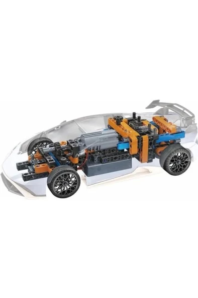 Clementoni Bilim ve Oyun: Mechanics Lamborghini Huracan Sto 64815 - 6