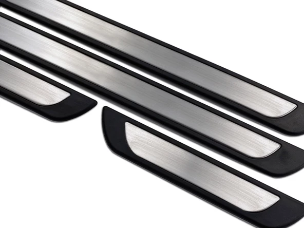 S-Dizayn Seat Cordoba 3 Krom Kapı Eşik Koruması Krom Line 2000-2009 4 Parça - Resim 4