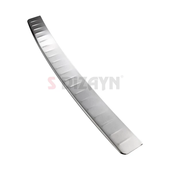 S-Dizayn Skoda Rapid Spaceback Krom Arka Tampon Eşiği 2013-2017 - Resim 2