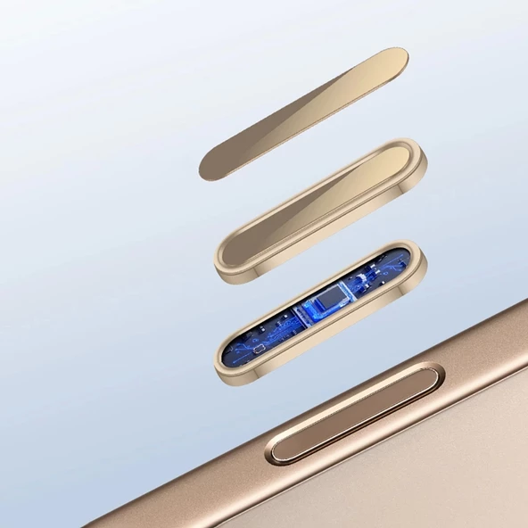 Apple iPhone 16 Serisi Uyumlu Metal Alaşımlı Hassas Dokunmatik Kamera Denetim Butonu Koruyucu - 5