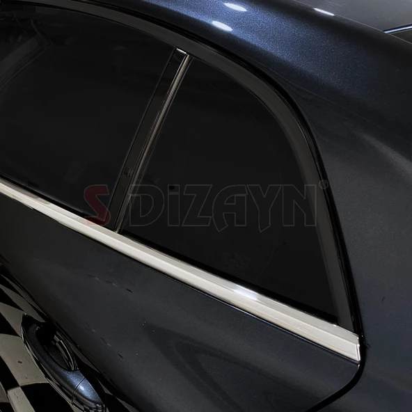 S-Dizayn Renault Megane 4 SD Krom Cam Çerçevesi 12 Prç. 2016-2020 A+ Kalite - 5